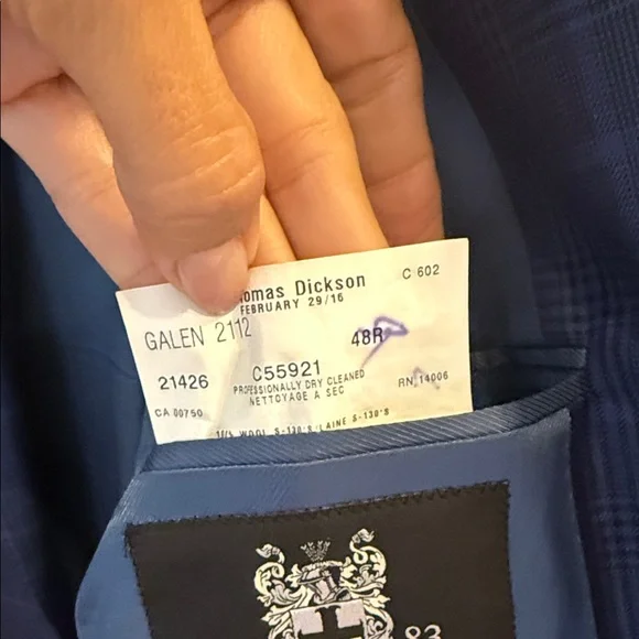 Coppley Blue Plaid Blazer - Picture 2 of 7